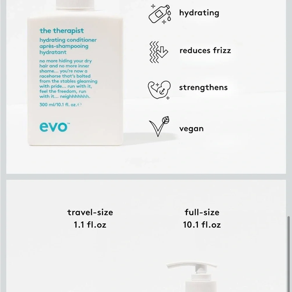 Evo therapist hydrating